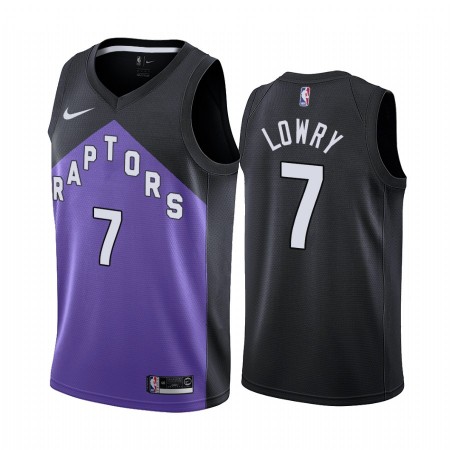 Toronto Raptors Kyle Lowry 7 2020-21 Earned Edition Pelipaidat Swingman - Miesten